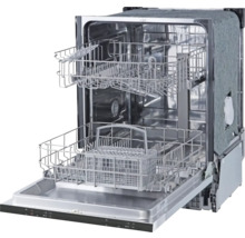 Open vaatwasser met bestekmand en vaatwaskorven