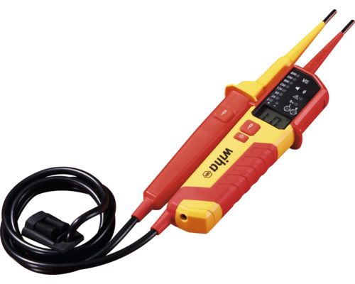 Wiha tweepolige spanningstester met digitale display
