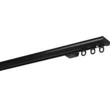 Gordijnroede met bevestigingsmiddelen voor het ophangen van gordijnen