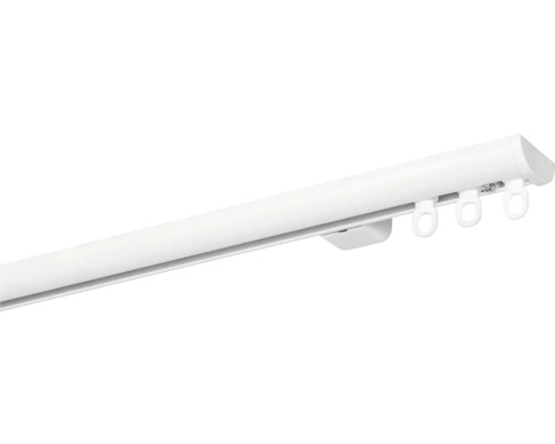 Gordijnrails met rollen