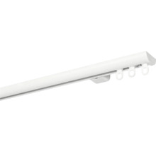 Gordijnrail van kunststof met accessoires