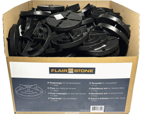 Verpakking tegeldragers voor terrastegels, 100 stuks