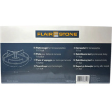 Flair Stone tegeldrager voor terrastegels, 100 stuks