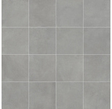 Tegelpatroon met vierkante, grijze tegels