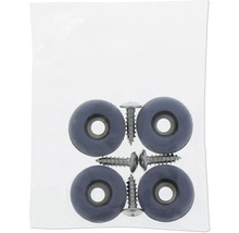 Meubelglijders met schroeven in een set