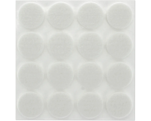 Vier bij vier viltglijders om op te plakken