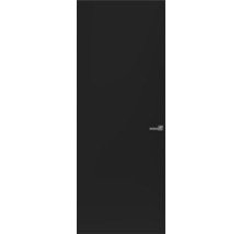 Zwarte binnendeur met deurklink