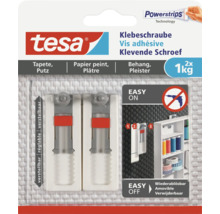 Tesa zelfklevende schroeven voor behang en pleister, draagkracht tot 1 kilogram