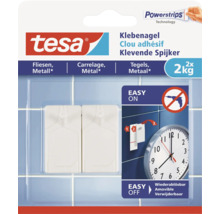 Tesa kleefnagels voor tegels en metaal, draagkracht twee kilogram