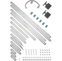 Wolfcraft paneelbevestigingsset met montage-elementen