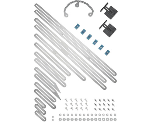 Wolfcraft paneelbevestigingsset met montage-elementen