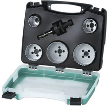 Gatenzagenset met boor en transportkoffer