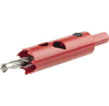 Gatzaag met centreerboor