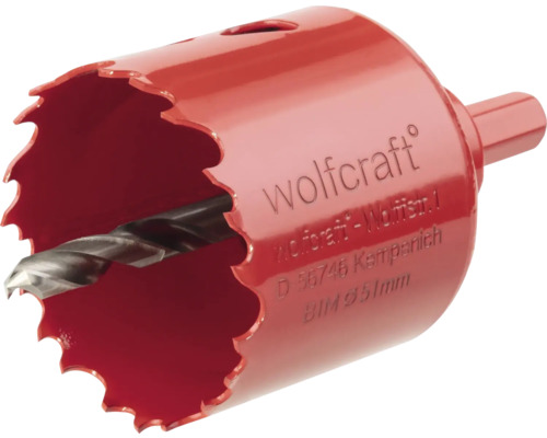 Wolfcraft gatenzaag met centreerboor