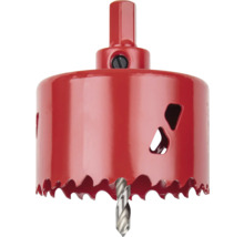 Gatzaag met centreerboor