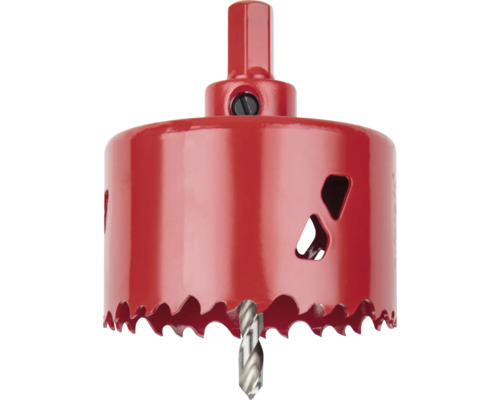 Gatzaag met centreerboor