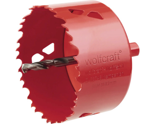 WOLFCRAFT Gatenzaag bi-metaal Ø 83 mm met centreerboor Wolfcraft gatenzaag met centreerboor, diameter 83 millimeter