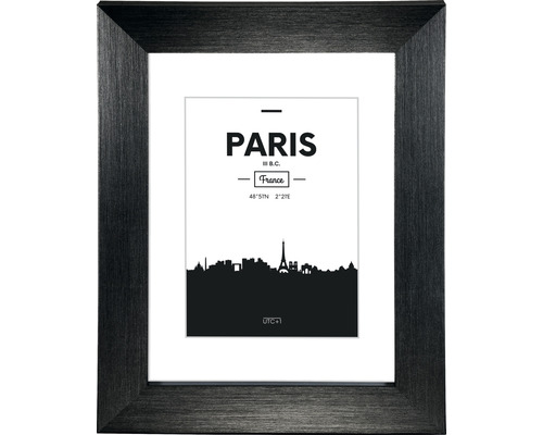 HAMA Fotolijst kunststof Paris zwart 15x20 cm