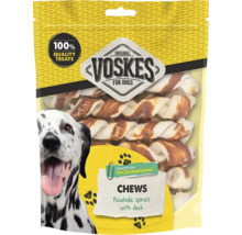 Voskes kauwrollen met eend voor honden