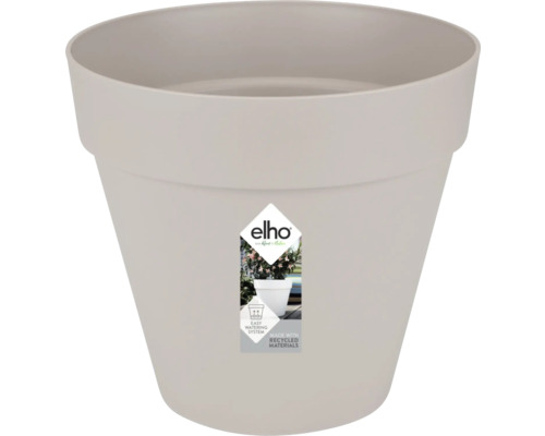 ELHO Bloempot Loft Urban kunststof grijs Ø 69 cm H 62,5 cm Bloempot met bewateringssysteem