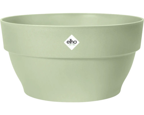 Kunststof bloempot met Elho logo