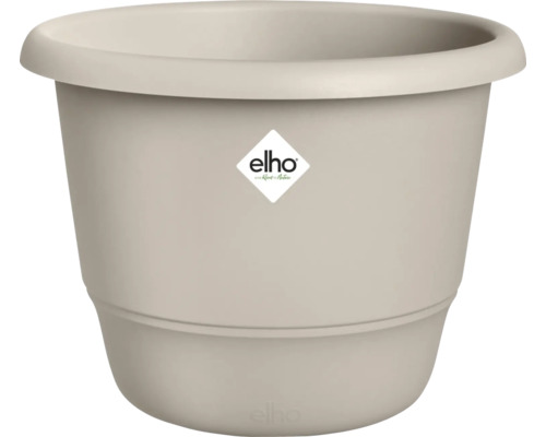 ELHO Bloempot Amiga kunststof beige Ø 39 cm H 29,3 cm Kunststof bloempot