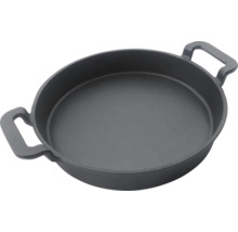 Gietijzeren pan met twee handvatten
