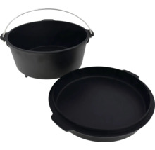 Gietijzeren Dutch Oven met deksel en handvat