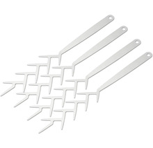 Meerdere metalen paalankers