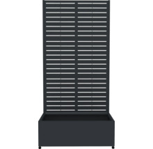 Plantenbak met privacyscherm