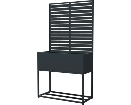 Hoge plantenbak met klimrek voor de tuin of het terras