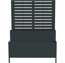 Bloembak met klimrek voor de tuin