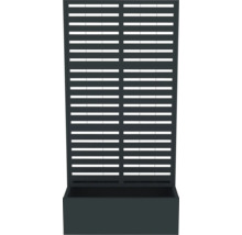 Schermelement met plantenbak