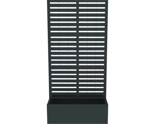 Schermelement met plantenbak