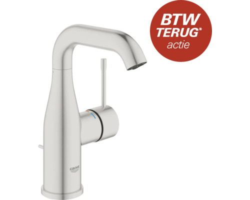 Grohe Logo op een kraan met btw-terug actie