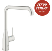 Grohe logo keukenkraan met BTW Terug actie