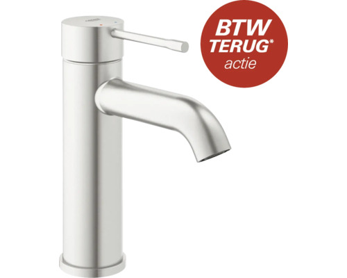 Grohe wastafelkraan met BTW Terug actie