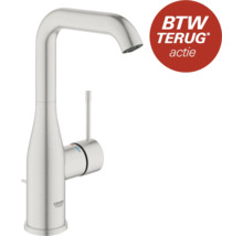 Grohe logo op een keukenkraan met btw-terug actie