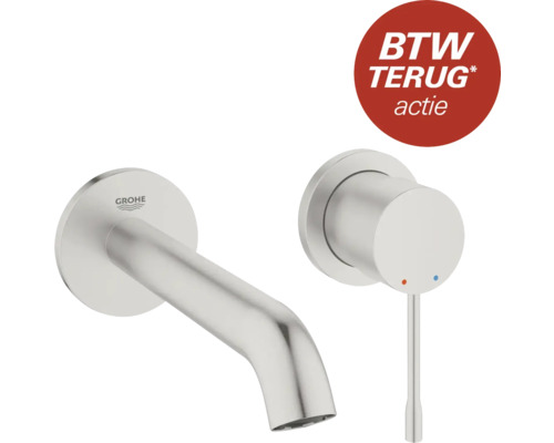 Grohe Logo wandarmatuur met actiesticker