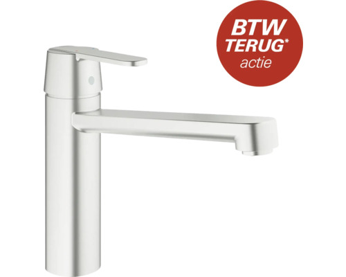 Wastafelkraan met btw-actie