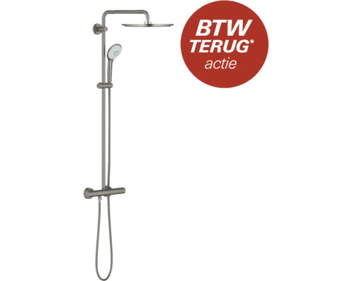 Douchesysteem met hoofd- en handdouche