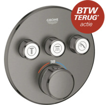 Grohe thermostatische kraan met temperatuurregelaar en functie knoppen
