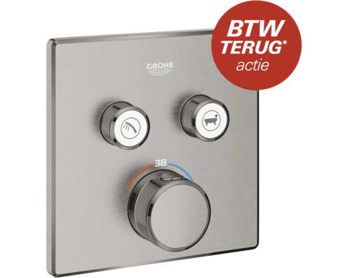 Grohe kraan voor douche en bad met temperatuurregelaar