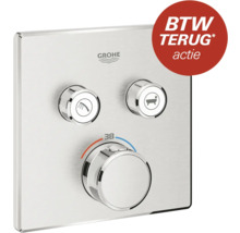 Grohe kraan voor douche en bad met drie draaiknoppen