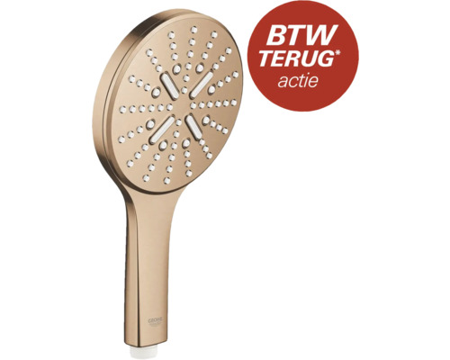 Grohe handdouche met meerdere stralen en btw-actie