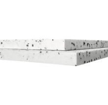 Twee isolatieplaten van polystyreen