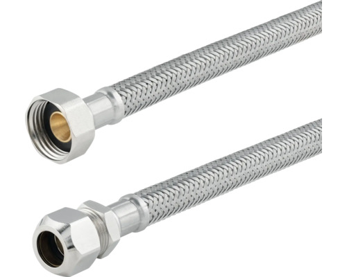 Flexibele waterslang met schroefdraadverbindingen