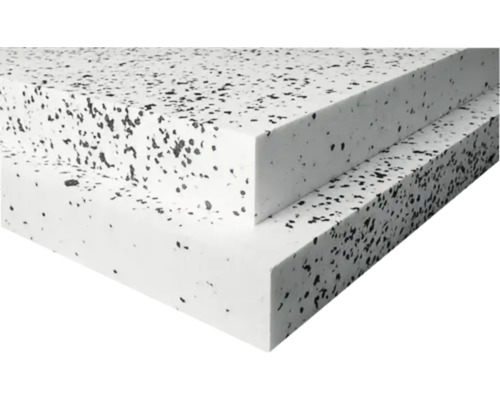 Gedetailleerde afbeelding van polystyreen isolatieplaten