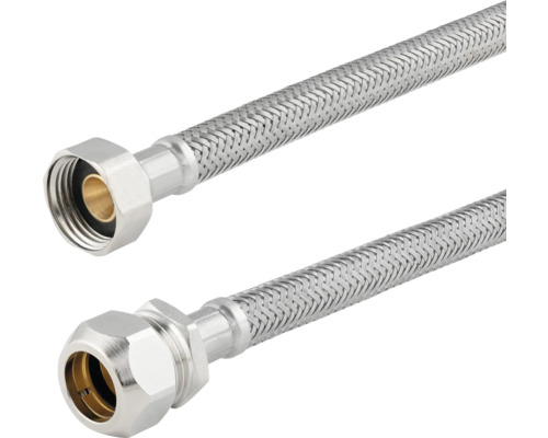 Flexibele waterslang met stalen mantel voor sanitairtoepassingen