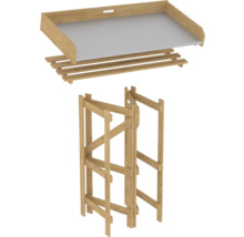 Verschoonblad met houten frame